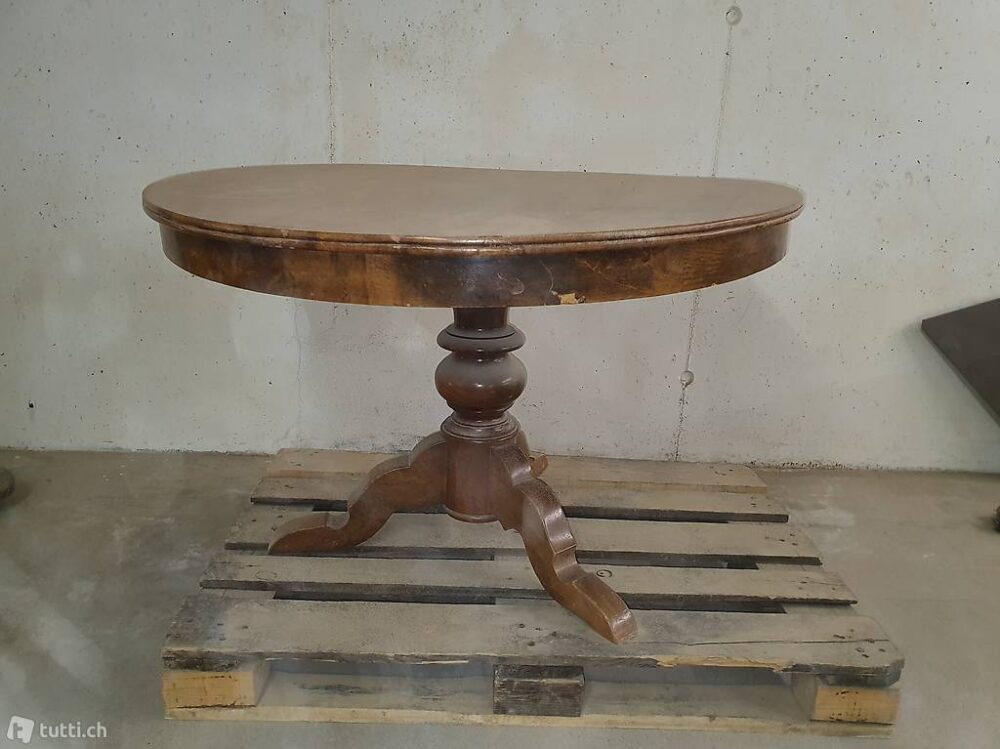 Tisch oval antik